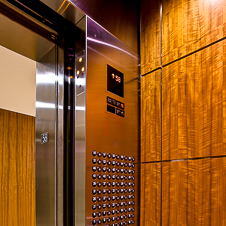 Thumbnail image of open elevator cab door at One Rincon Hill  in San Francisco, California