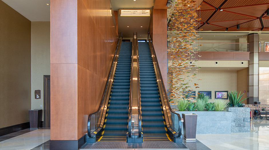 Thumbnail image of open elevator cab door at Pechanga Resort and Casino  in Temecula, California